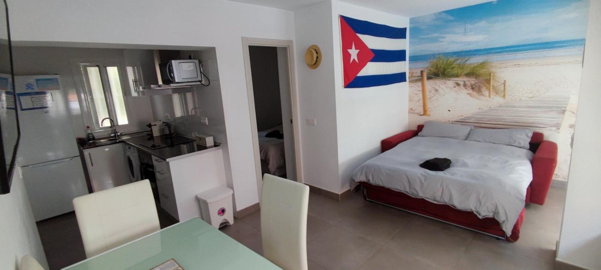 Ferienwohnung El Rinconcito Cubano En La Playa Almería Exterior foto