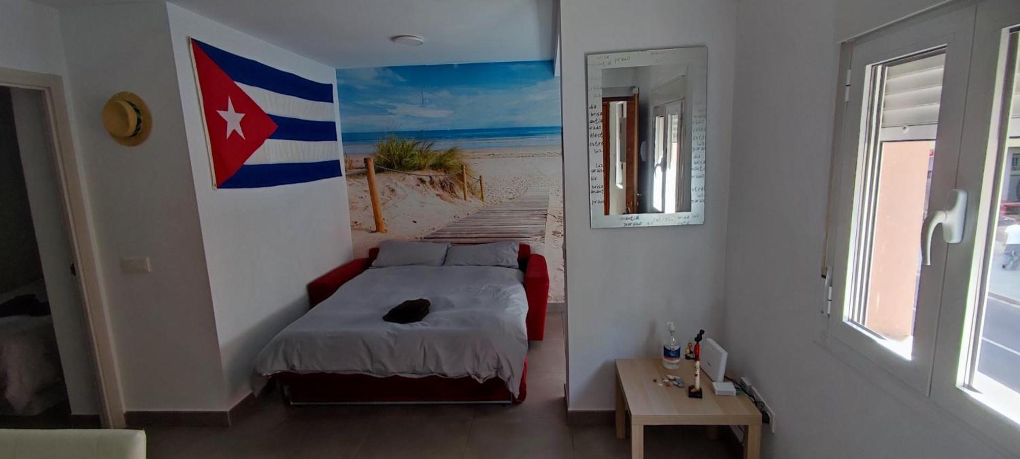 Ferienwohnung El Rinconcito Cubano En La Playa Almería Exterior foto