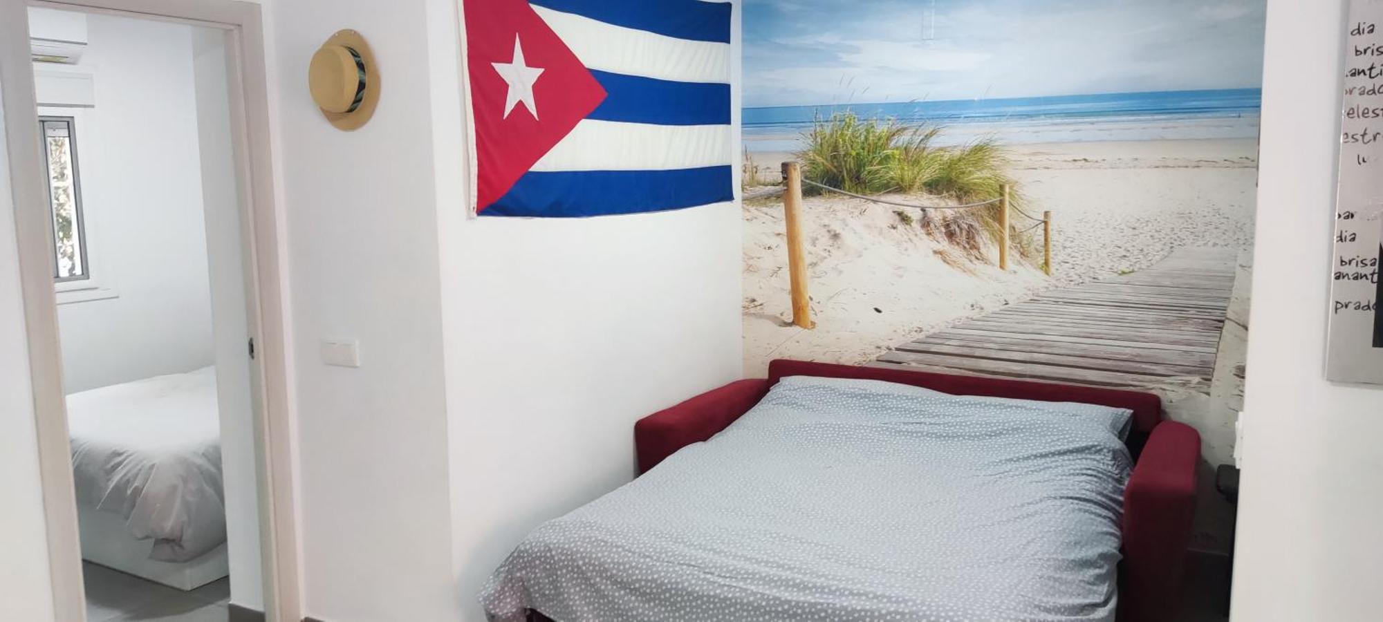 Ferienwohnung El Rinconcito Cubano En La Playa Almería Exterior foto